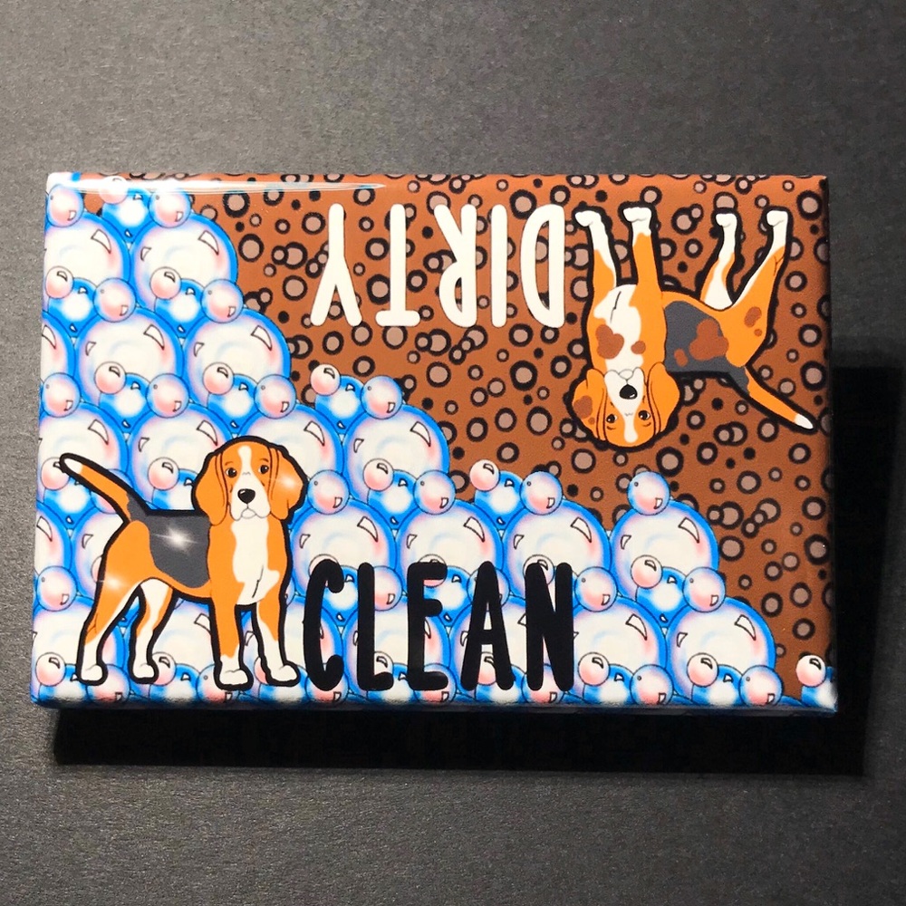 Beagle Dog Dishwasher Magnet Handmade Gifts